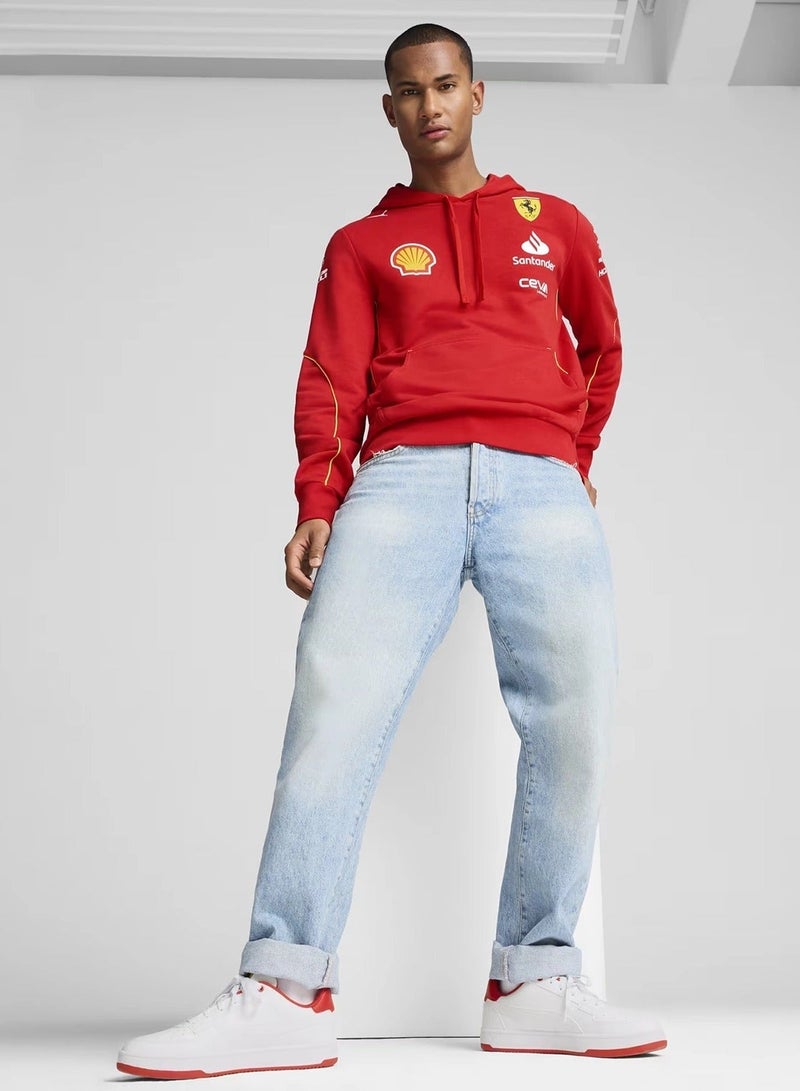 Scuderia Ferrari F1 Men's Team Hoodie - Image 4