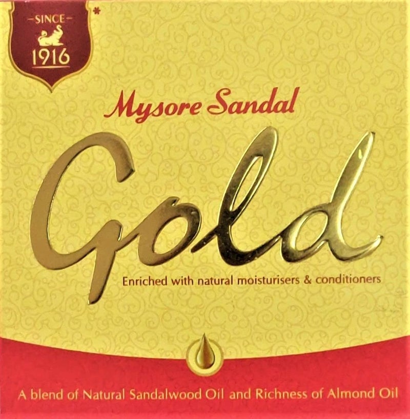 Mysore Sandal صابون خشب الصندل الذهبي من ميسور 150 جرام عبوة واحدة - Image 1
