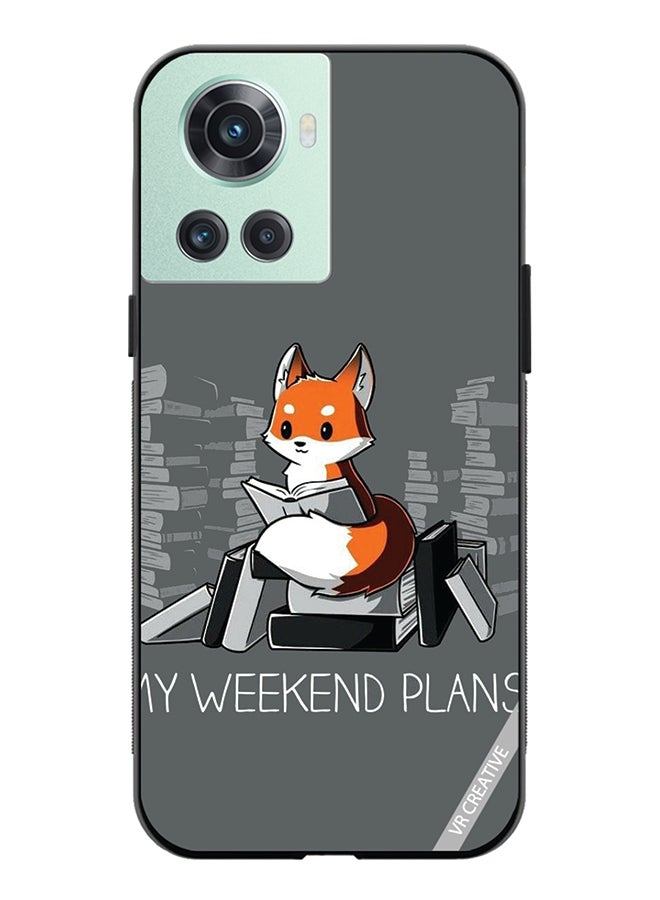 VR CREATIVE Protective Case Cover For OnePlus Ace My Weekend Plans Design Multicolour - Image 1