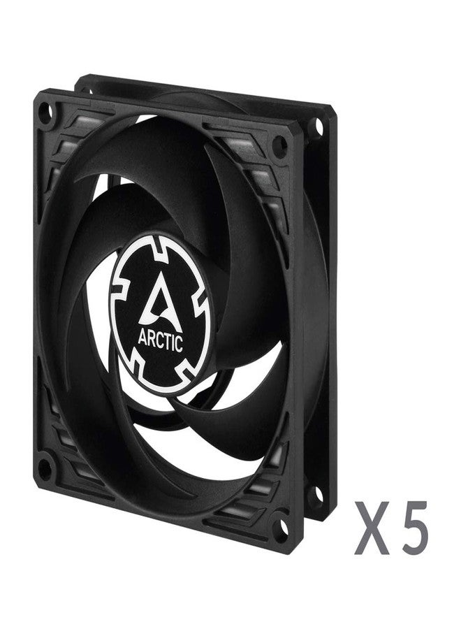 ARCTIC - 80 mm Standard Case Fan | Ultra Low Noise Cooler | Silent Cooler with Standard Case | Push- or Pull Configuration possible P8 PWM PST Value Pack ACFAN00154A - Image 3