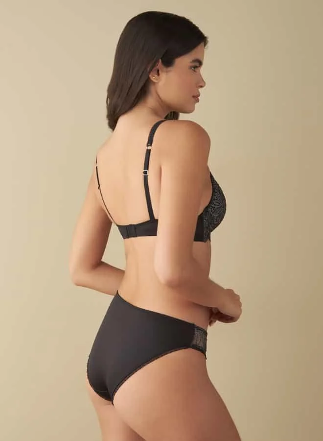 Splash FAV Lace Detail Bra and Briefs Set