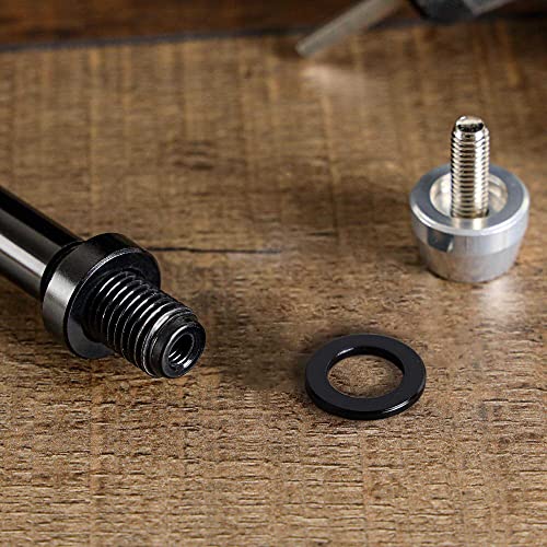 CyclingDeal Trainer Thru Axle - Bike Bicycle 12mm Rear Wheel Skewer for Indoor - Length 166mm to 178mm Boost - Thread Pitch: M12 x P1.75 - Spacers 2.5mm/6mm Included - Image 5