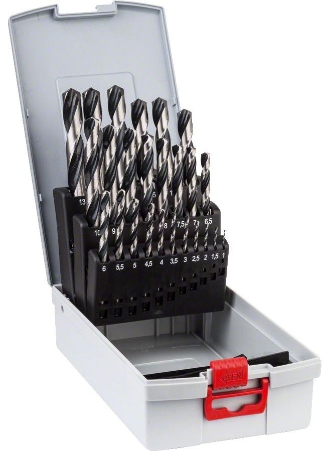 BOSCH Metal Drill Bit Hss Pointteq Set (19 Pieces) - 2608577351 
