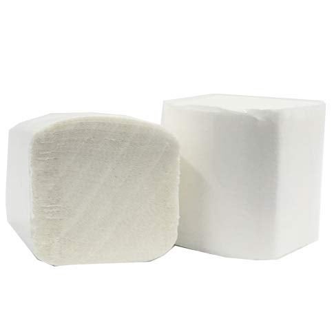 MDN Mist Square Wooden Top Facial Tissue Dispenser and Holder for Bathroom Vanity Countertops Bedroom Dressers Night Stands Desks Tables - Set of 2 - Image 4