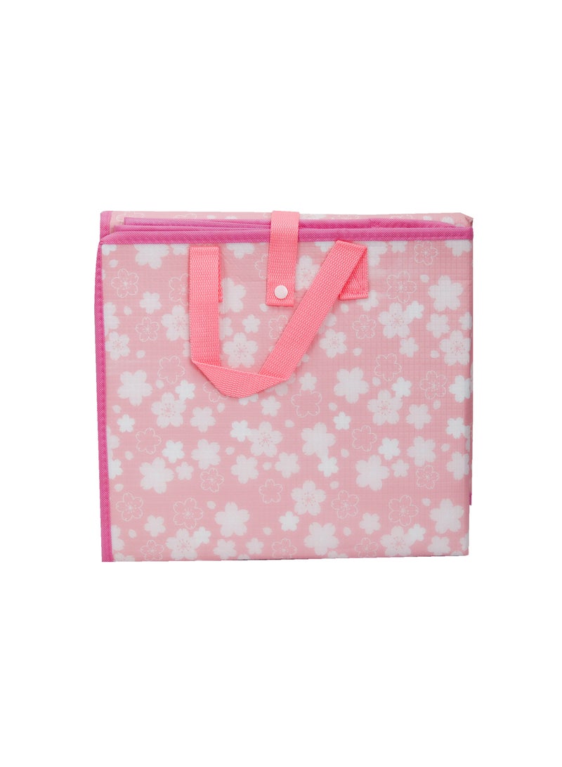 Toshionics Portable Waterproof Foldable Picnic Mat Ideal for Outdoor Beach, Garden, Park, Camping, Hiking and Travel-Multipurpose Insulated Mat with Carry Handle  90x160cm, Pink - Image 3