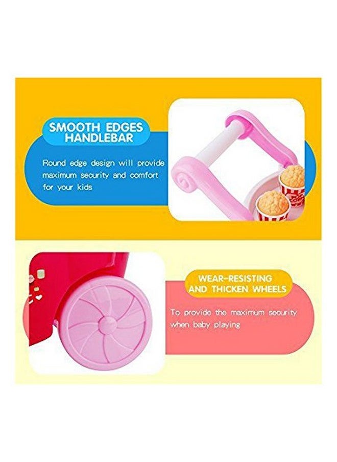 Kiti Kits KITI KITS Sweet Luxury Ice Cream Parlour Candy Car Set with Soft Light and Sound for Kids (Pink)  - Image 3