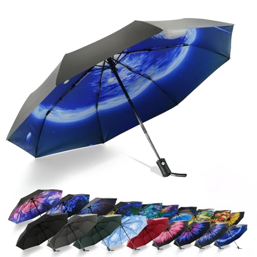 SY COMPACT Travel Umbrella Windproof Automatic Umbrellas Small Compact UV Sun Protection Factory Outlet Umbrella - Image 1