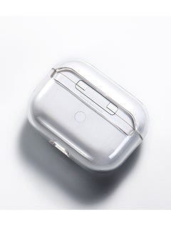 Generic AirPods Pro 2 Bluetooth Headset Transparent Protective Cover, Shockproof Lock Buckle Cover, Front Led Visible  - Image 5