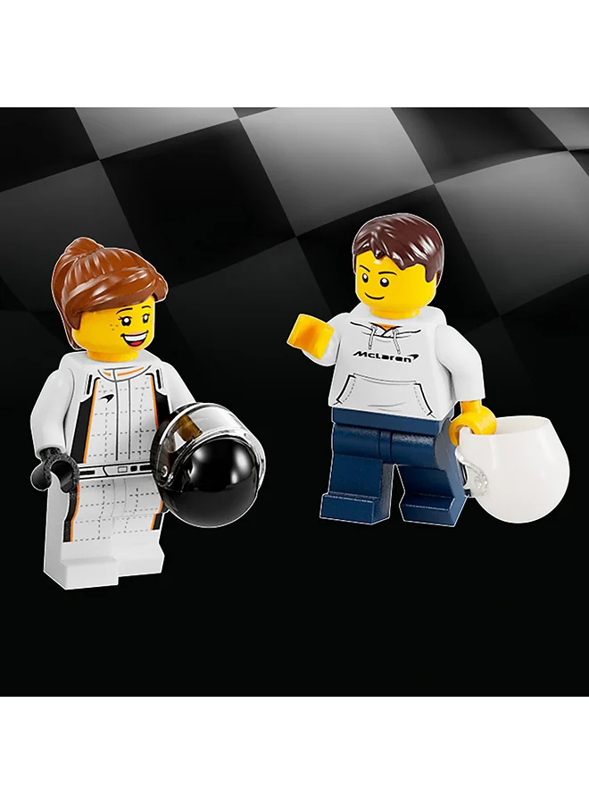 LEGO Speed Champions McLaren Solus GT & McLaren F1 LM 76918 Race Car Models; Building Toy Set for Car Enthusiasts and Kids Aged 9+; Includes 2 Collectible Car Toys and 2 Driver Minifigures (581 Pieces) LEGO