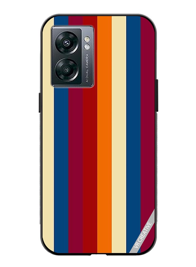 VR CREATIVE Protective Case Cover For Oppo A57 5G Layers Design Multicolour - Image 1