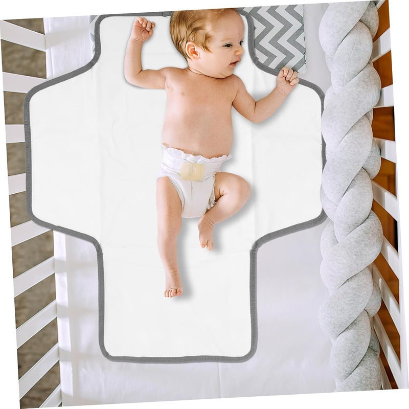 Portable Changing Pad Cover Travel Diaper Changing Mat Print Versatile for Outings Easy to Clean and Leak - Image 3