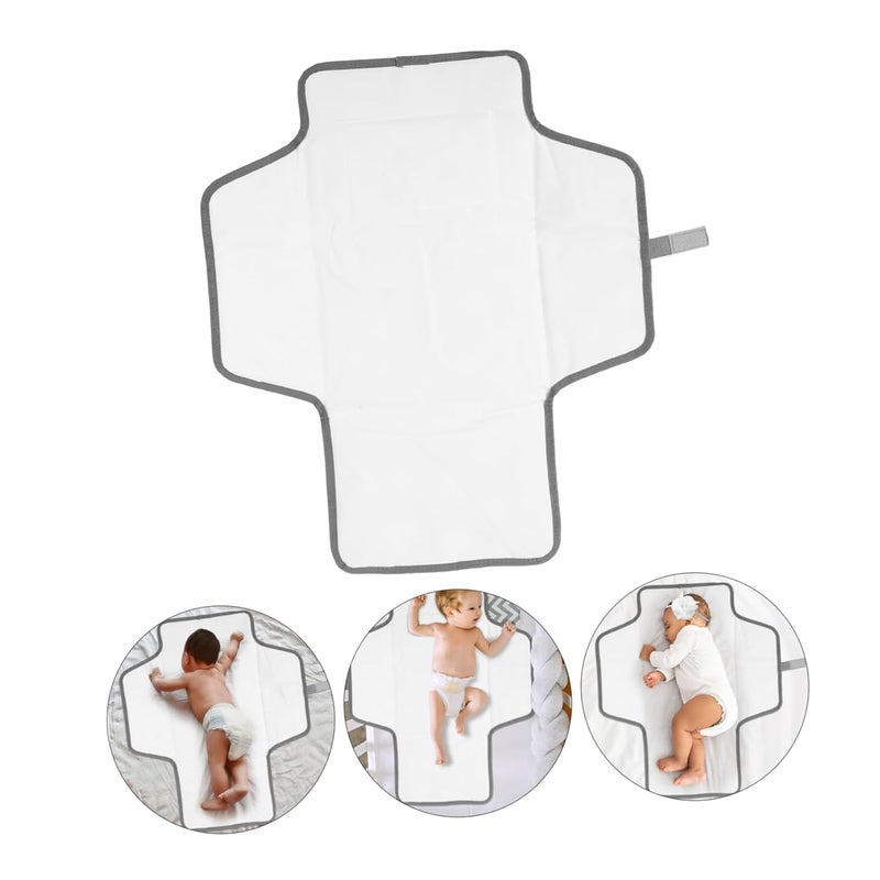 Portable Changing Pad Cover Travel Diaper Changing Mat Print Versatile for Outings Easy to Clean and Leak - Image 4