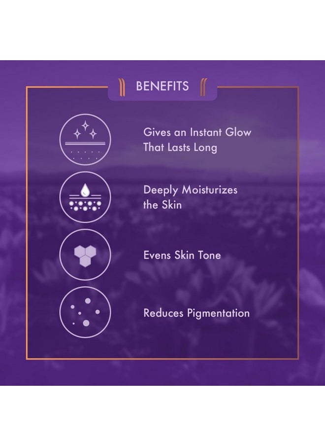 Ayuga - Kashmiri Saffron Face Oil With Jasmine 100% Lluminating Natural Face Oil Fast Absorbing Lightweight Non Comedogenic For De-Pigmentation & Glow For Dry, Combination & Oily Skin Type Unisex, 15Ml - Image 1