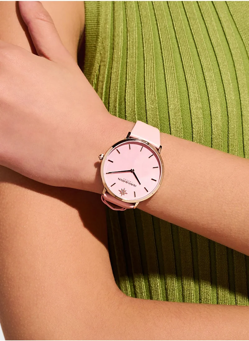 OLIVIA BURTON Ultra Slim Mesh Strap Analog Watch