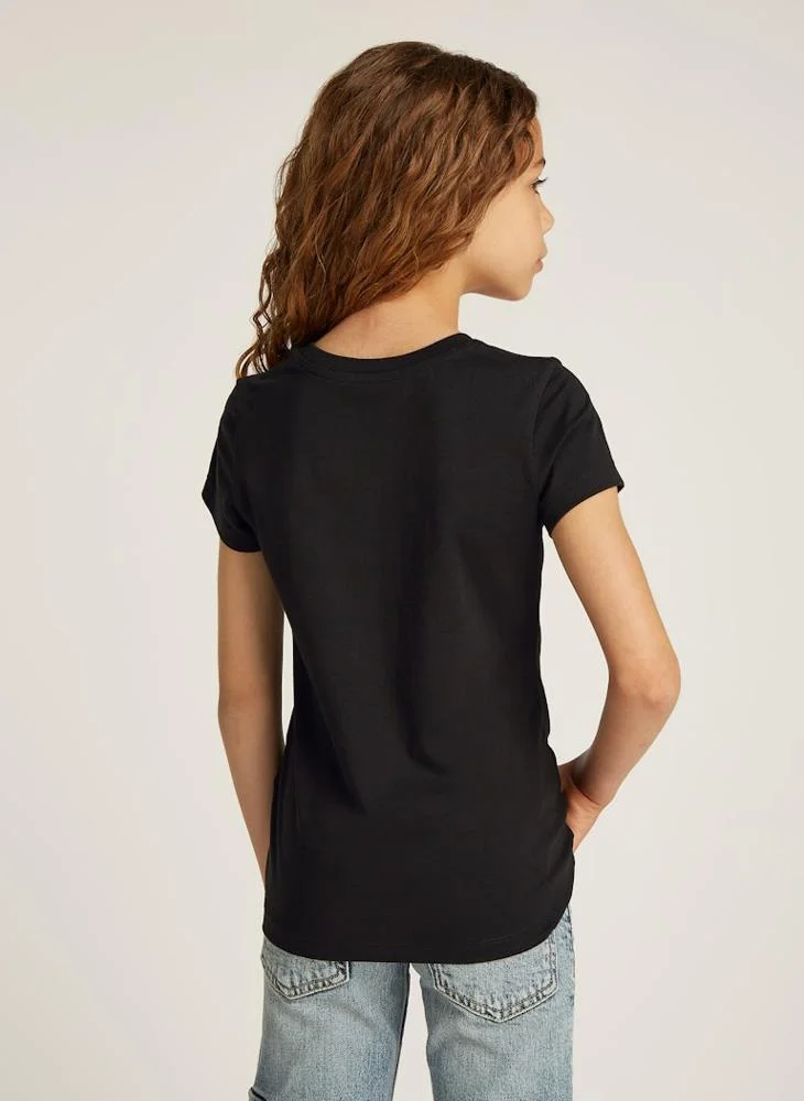 Calvin Klein Jeans Kids Graphic Logo Slim T-Shirt