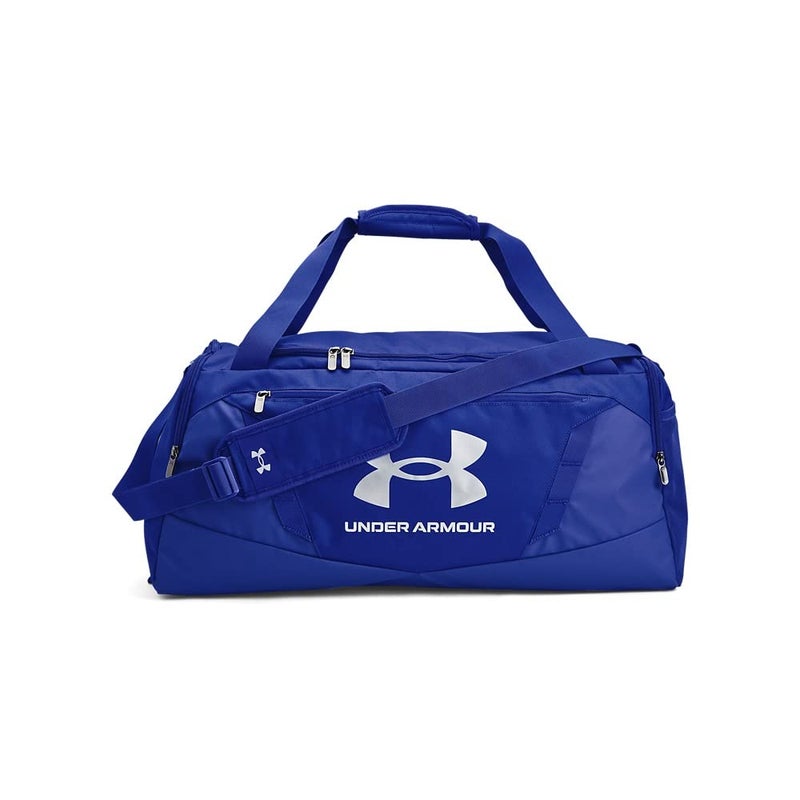 UNDER ARMOUR حقيبة دفل غير قابلة للتحدي 5.0 من أندر أرمور للبالغين غير محددة الجنس، أزرق (400)/فضي معدني، مقاس واحد يناسب معظم الأحجام - Image 1