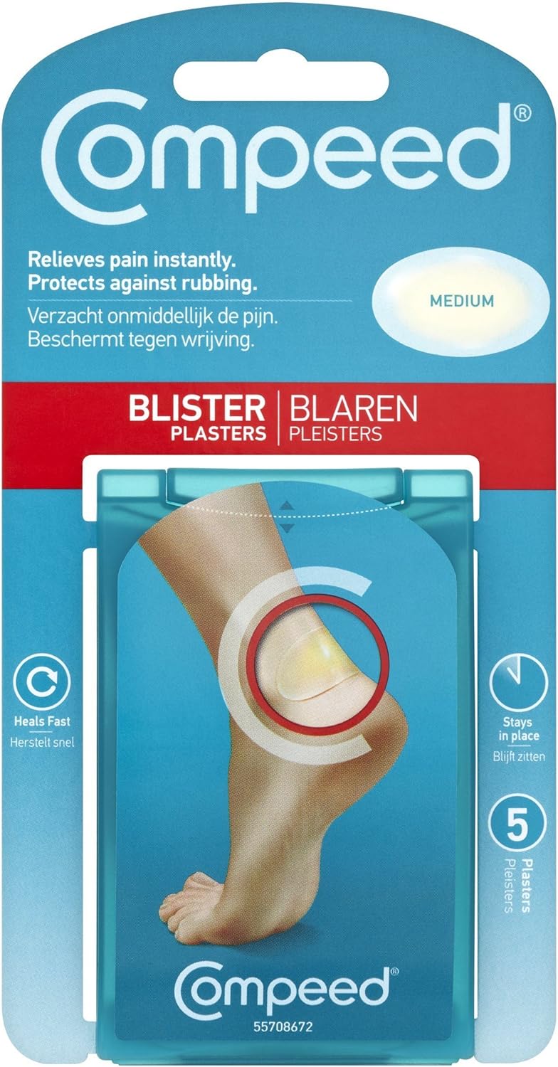 Compeed Blister Plasters Heel 5 Plasters - Image 1