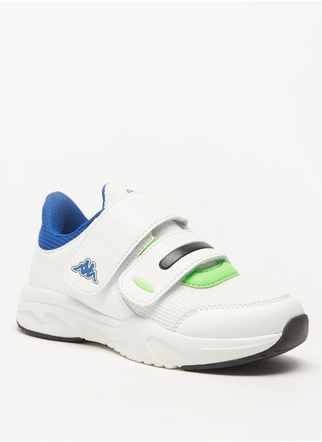 Kappa - Boys' Panelled Sports Shoes with Hook and Loop Closure - Image 1