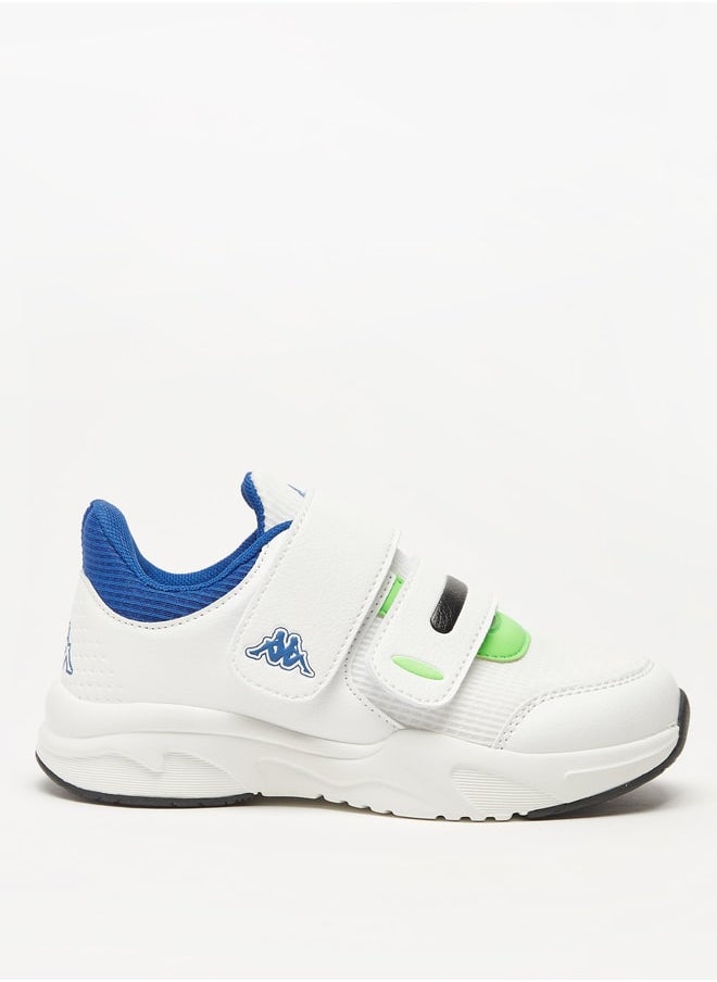Kappa - Boys' Panelled Sports Shoes with Hook and Loop Closure - Image 1