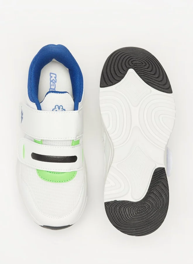 كابا Boys' Panelled Sports Shoes with Hook and Loop Closure
