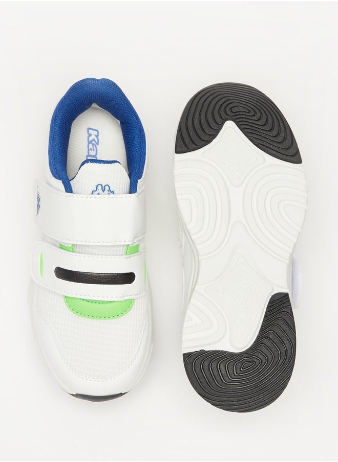 Kappa - Boys' Panelled Sports Shoes with Hook and Loop Closure - Image 1