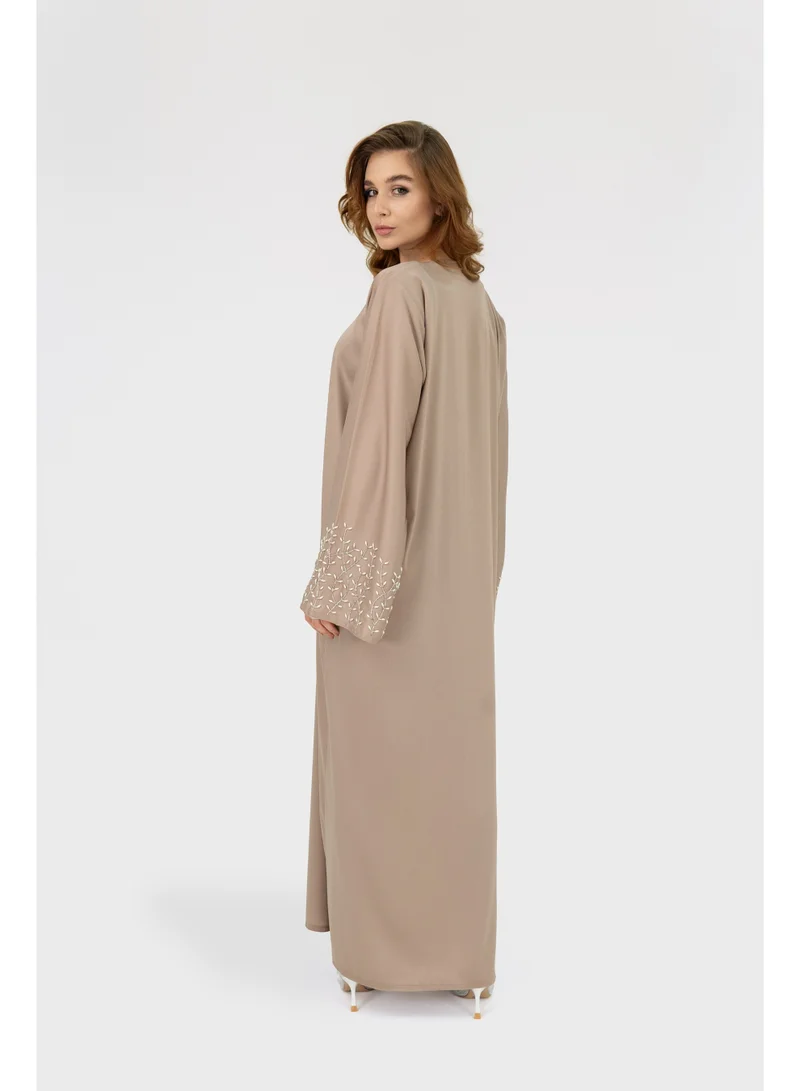 Ophelia  MARA Abaya for Women – Elegant Rose Desert Full-Length Modest Abaya for Women | Best Price UAE