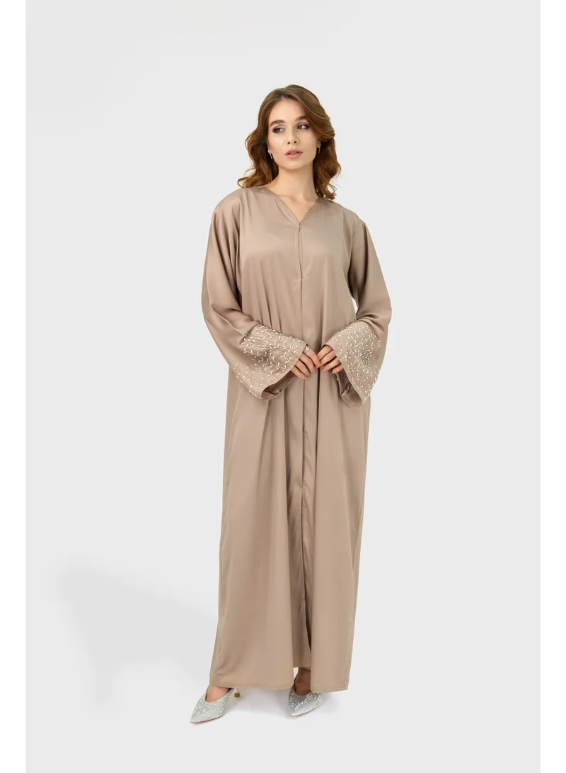 Ophelia  MARA Abaya for Women – Elegant Rose Desert Full-Length Modest Abaya for Women | Best Price UAE