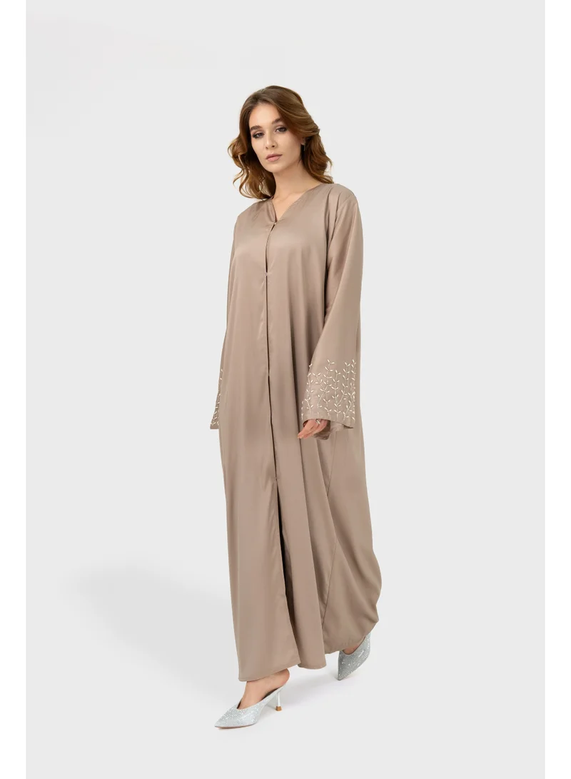 Ophelia  MARA Abaya for Women – Elegant Rose Desert Full-Length Modest Abaya for Women | Best Price UAE