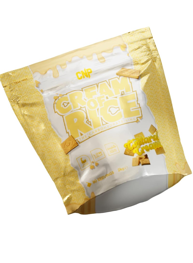 سي إن بي كريمة الأرز CNP 2 كجم بنكهة كريمة الكسترد والفانيليا 80 حصة - Image 2