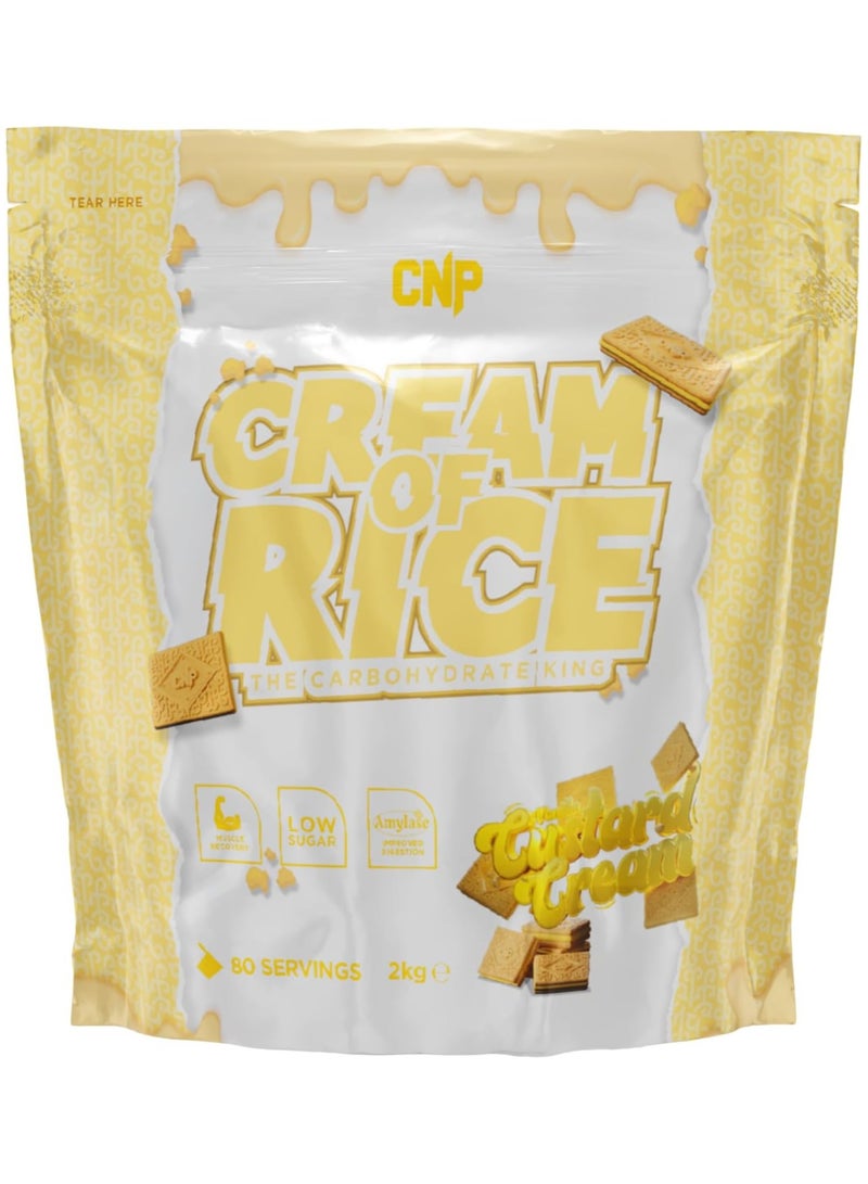 سي إن بي كريمة الأرز CNP 2 كجم بنكهة كريمة الكسترد والفانيليا 80 حصة - Image 1