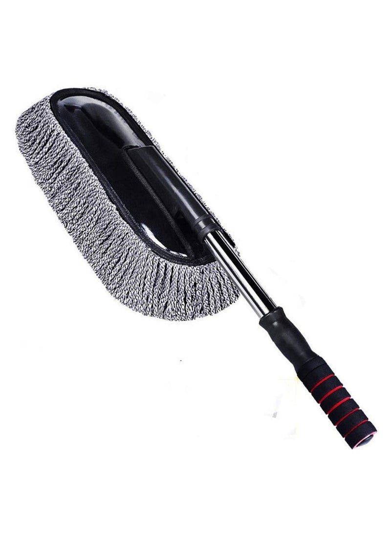 Soft Microfiber Duster Telescoping Car Window Clean - Image 1