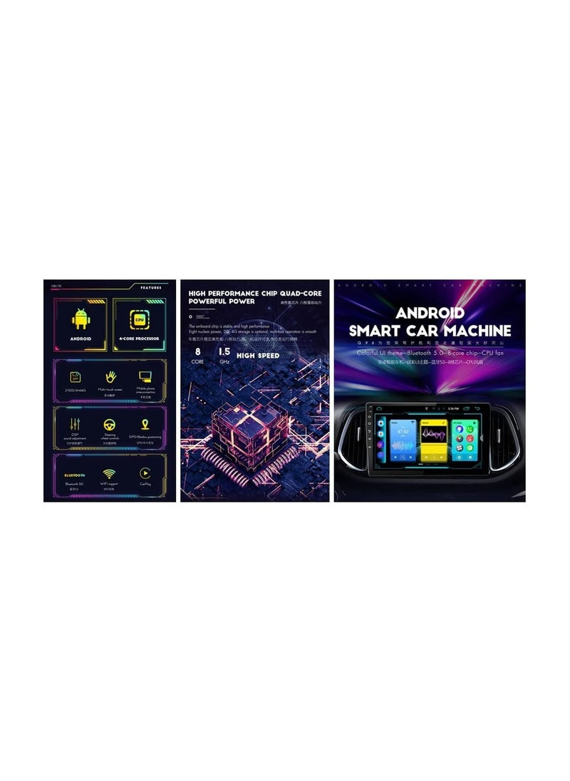SHEZA STAR Android Car Stereo for Lexus LS430 2004 2005 2006 4GB RAM 64GB ROM 9 Inch Support Apple Carplay, MirrorLink WiFi BT, IPS Touch Screen with Backup Camera Included  - Image 4
