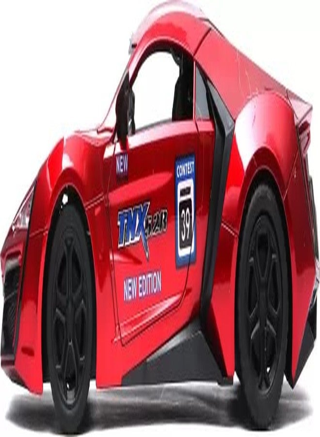 Wizplex WizToy Italian Sports Remote Control Car with LED Lights and USB Charging Toy for Kids | RC Car Toy for Boys & Girls of 3-10 Years Age | High Speed & Range - Image 2