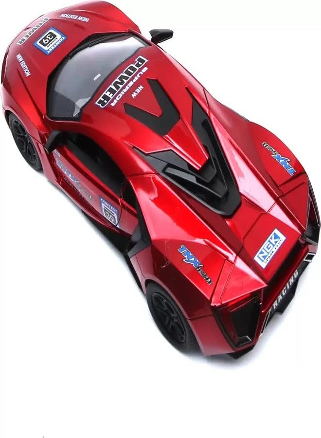 Wizplex WizToy Italian Sports Remote Control Car with LED Lights and USB Charging Toy for Kids | RC Car Toy for Boys & Girls of 3-10 Years Age | High Speed & Range - Image 3