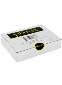 Vivaplex Vivaplex, 12, Green, 1 oz, Round Glass Jars, with Inner Liners and black Lids  - Image 2