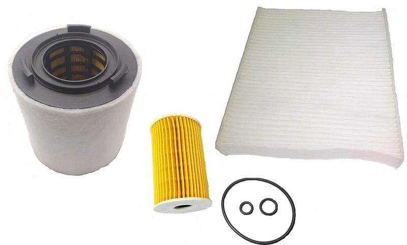 OGLS AIR FILTER + OIL FILTER + AC FILTER SET OF 3PCS COMPATIBLE WITH RAPID DIESEL - Image 1