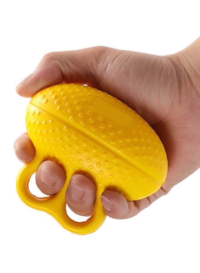 Chabeia Grip Strength Ball Trainer - Hand Exercise Device, Finger Flexor with, Portable Multifunctional Gripper Massage Fitness Equipment, Finger Extension Exerciser for Rehab, Arthritis, Carpal Tunnel（Yellow） - Image 1
