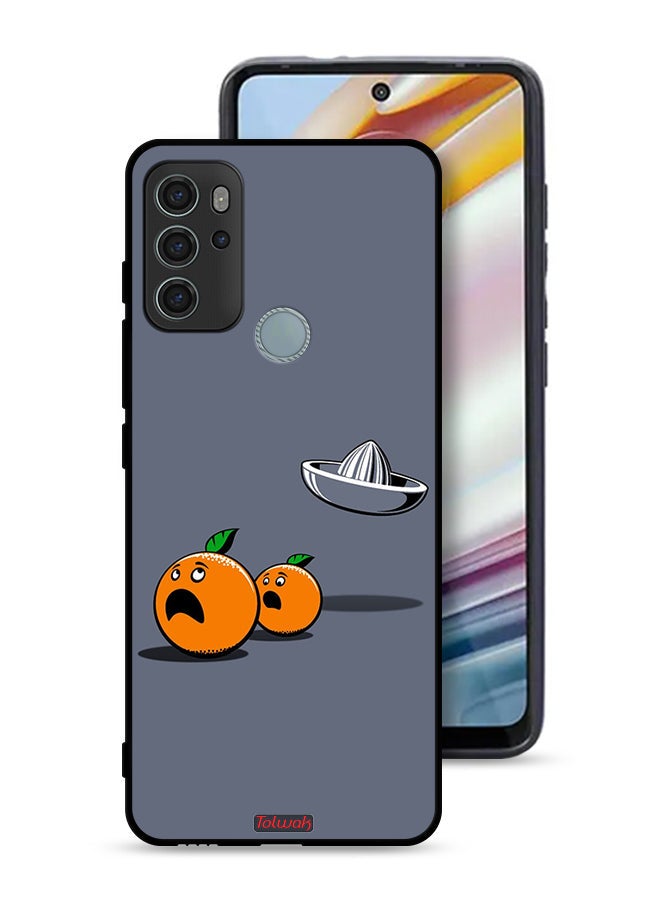 Tolwak Motorola Moto G60S Protective Case Cover Minimalism Digital Art Humor - Image 1