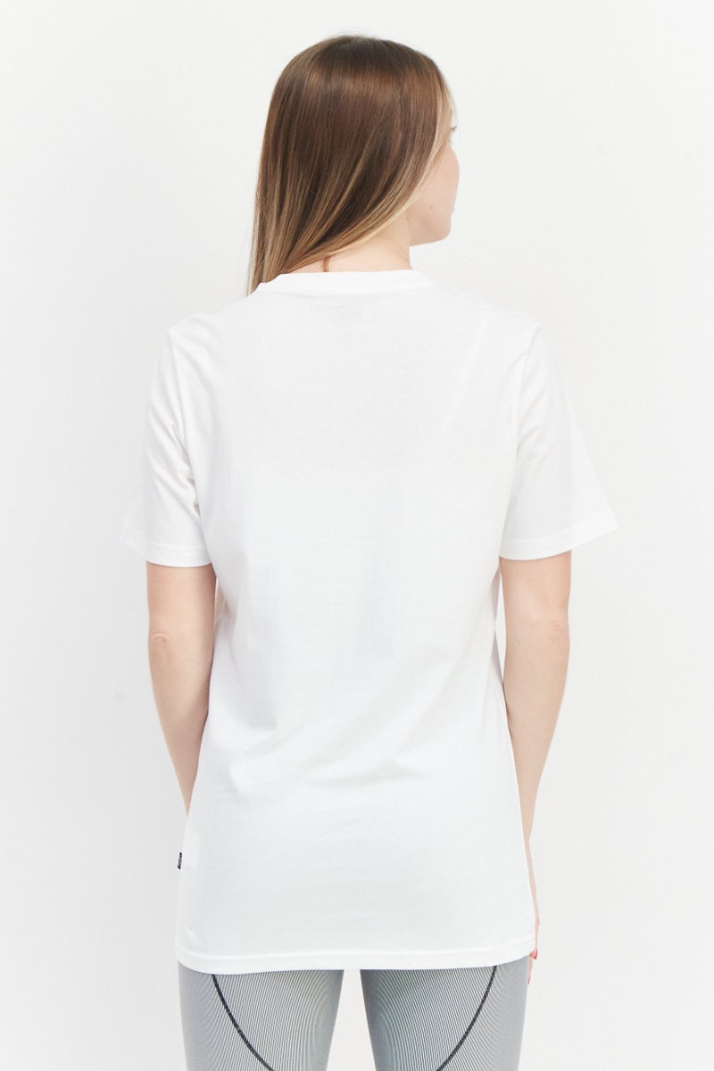 PUMA تي شيرت تدريب قصير الأكمام للنساء، أبيض - Image 2