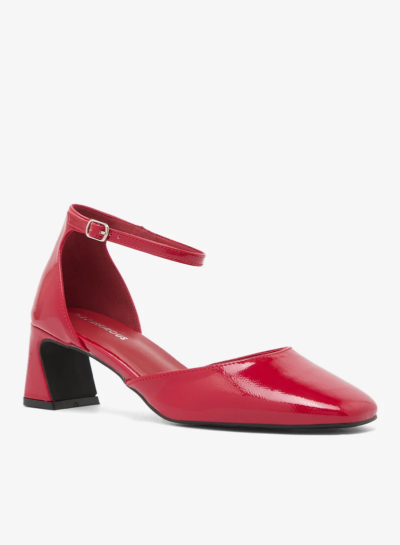Glamorous Casual Ankle Strap Heeled Sandals