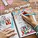 Pretty Me DIY Journal Kit for Girls Gift for 814 Year Old Girl Cool Birthday Gifts Ideas for Teens Fun Cute Art Crafts Kits for Tween Teenage Kids Scrapbook Diary Supplies Toy Set - Image 3