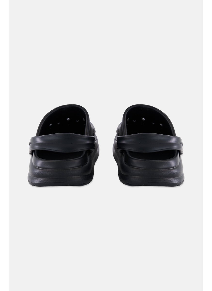 Loyalty and Faith - Men Mantegna Sling Back Clogs, Black - Image 1