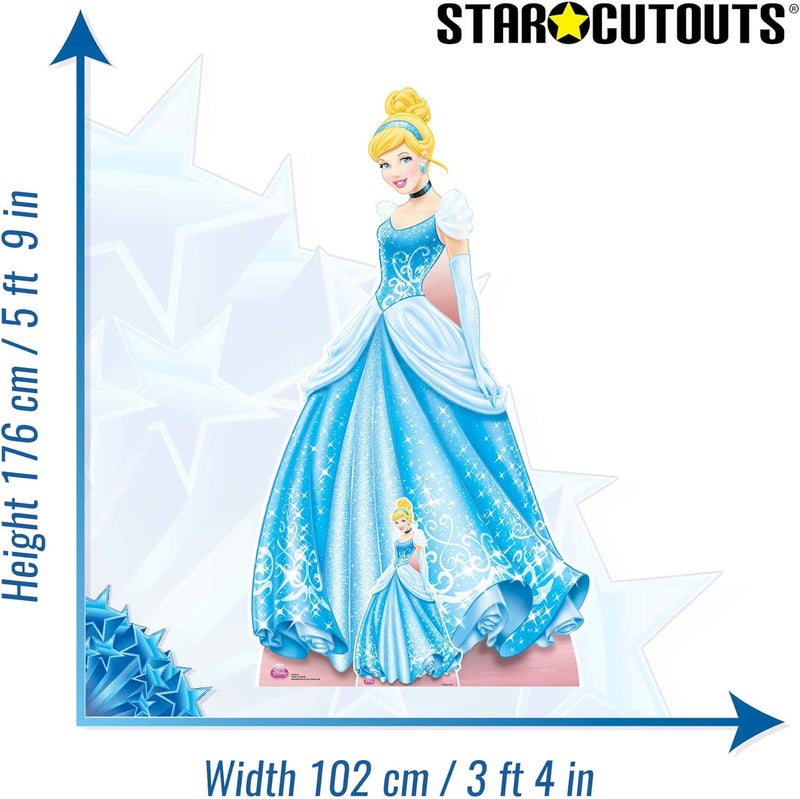 BPA Cinderella Colourful Cardboard Cut Out - Image 2