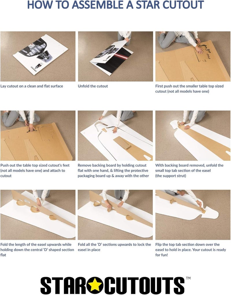 BPA Cinderella Colourful Cardboard Cut Out - Image 5