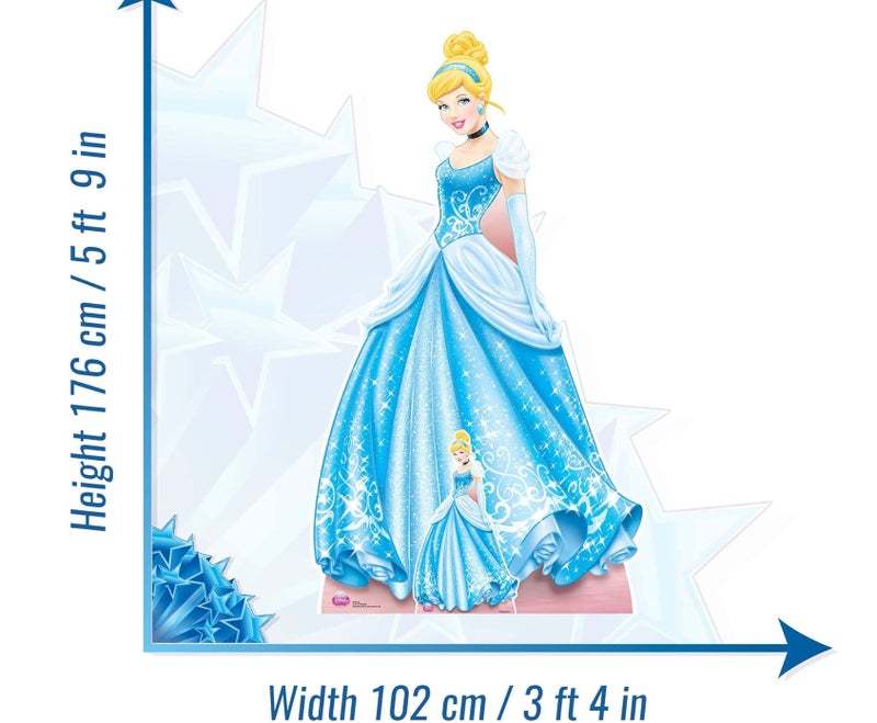 ARS Cinderella Colourful Cardboard Cut Out - Image 2