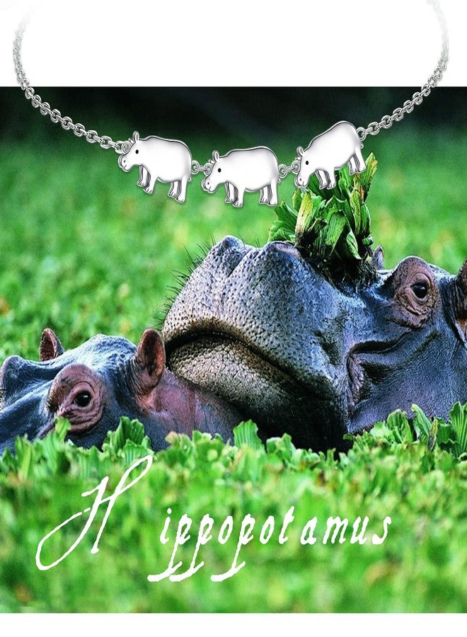 DAOCHONG S925 Sterling Silver Cute Animals Hippo Foot Charm Boho Beach Anklets Bracelet for Women Teenager Adjustable 9 to 10.5 inches - Image 4