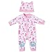 BABESIDE 2 Pcs Reborn Babys Doll Clothes for 1722 Inch Baby Dolls Pink Cat Pattern Reborn Baby Dolls Accessories Set with Hat for Reborn Doll Girls Boys Dolls not Included - Image 2