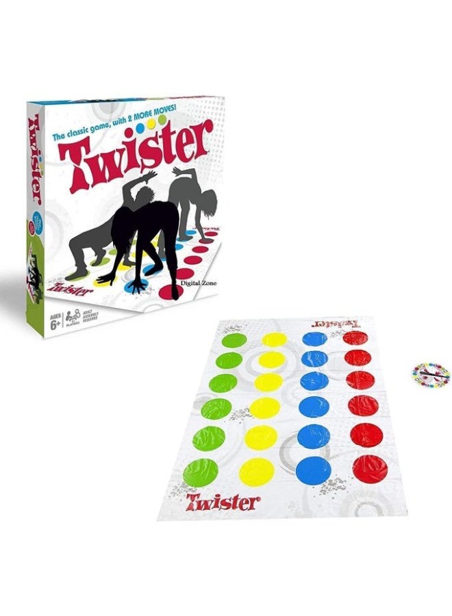 Body Twister Game - Funny and fun moves for all ages, perfect for parties, picnics and outdoor sports - Image 1