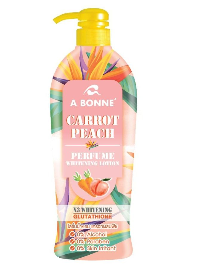 إيه بون لوشن لتبييض البشرة بعطر الجزر والخوخ 500 مل