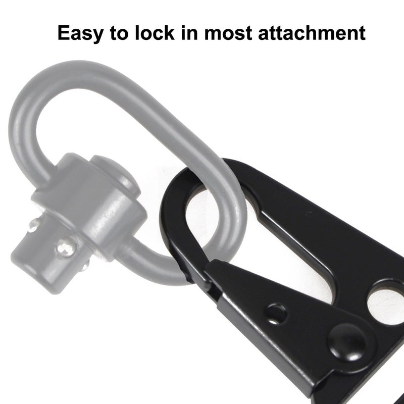 XTACER 1.5" Heavy Duty Snap Hooks 1.5" Sling Clips (1.5" Clips *(6-Pack)) - Image 5